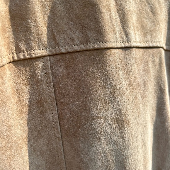 Boston Harbour Outdoor Wear Suede Leather Bomber Jacket Large/T EUC - Picture 8 of 9